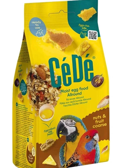 CeDe Egg Food Moist Allround Nuts & Fruit Coarse. 200g-0