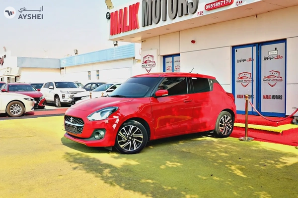 ONLY 940 AED PER MONTH WITH ZERO DOWN PAYMENT. SUZUKI SWIFT 2024 MODEL. GCC SPECS. UNDER WARRANTY.