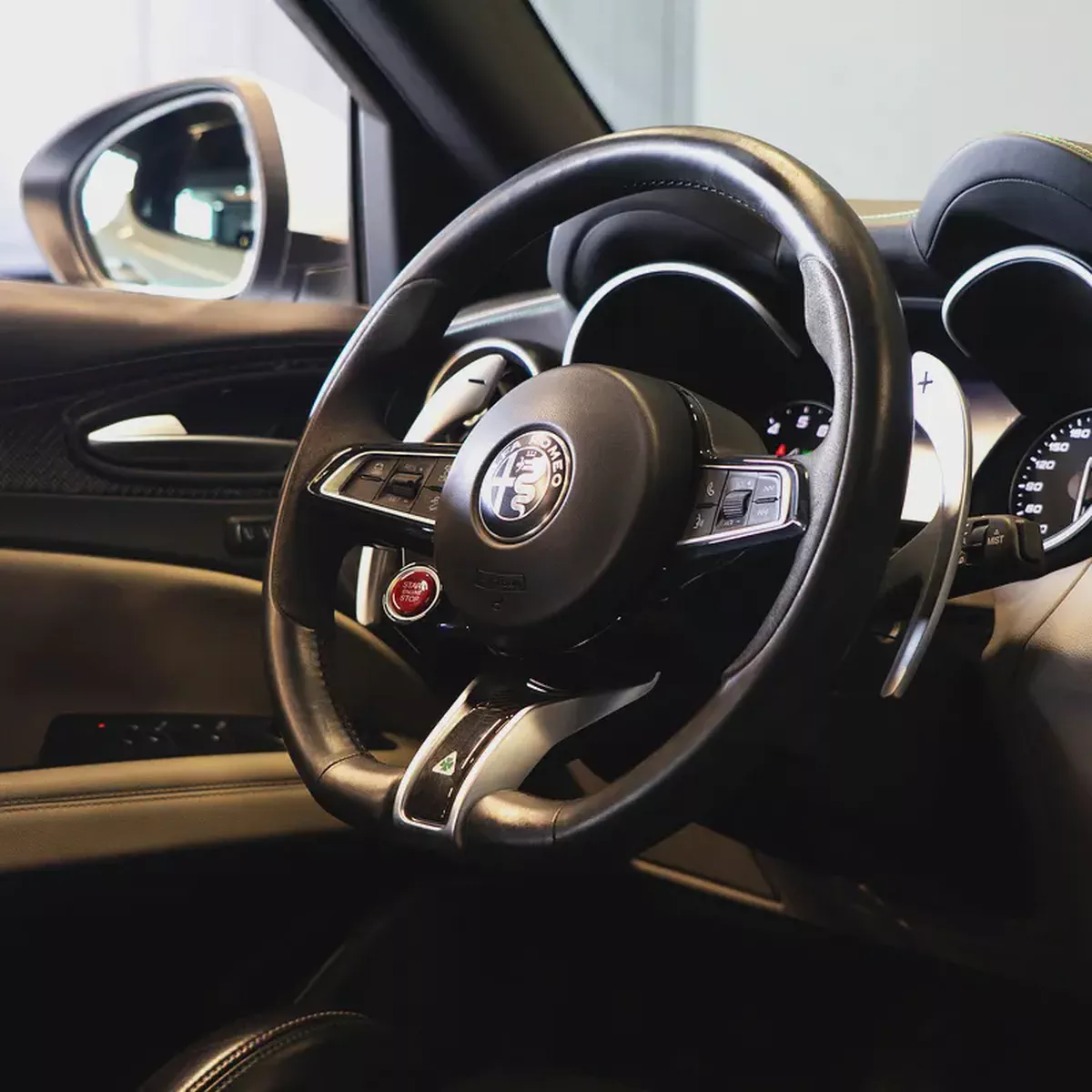 AED 2,874 P.M • 0% Downpayment •  Alfa Romeo Stelvio Quadrifoglio • 1 Year Warranty-10-10