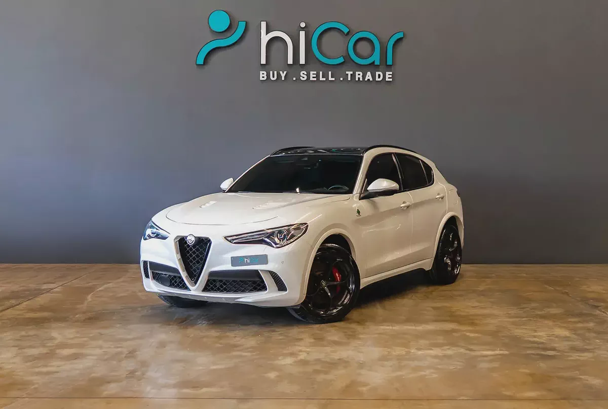 AED 2,874 P.M • 0% Downpayment •  Alfa Romeo Stelvio Quadrifoglio • 1 Year Warranty