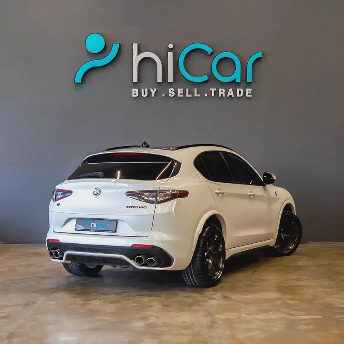 AED 2,874 P.M • 0% Downpayment •  Alfa Romeo Stelvio Quadrifoglio • 1 Year Warranty-2-2