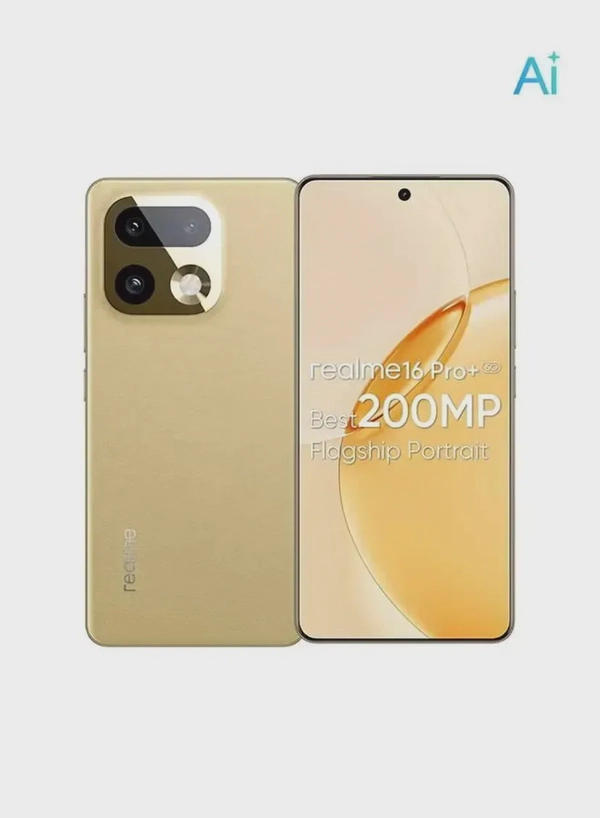 Realme 16 Pro+ 5G Dual SIM 12GB RAM 512GB Master Gold - International Version