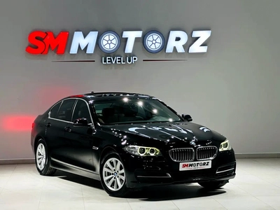 BMW 535i EXCLUSIVE GCC SOECS LOW KILOMETER WITH ONE YEAR WARRANTY-10