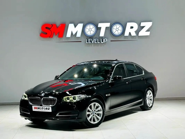 BMW 535i EXCLUSIVE GCC SOECS LOW KILOMETER WITH ONE YEAR WARRANTY