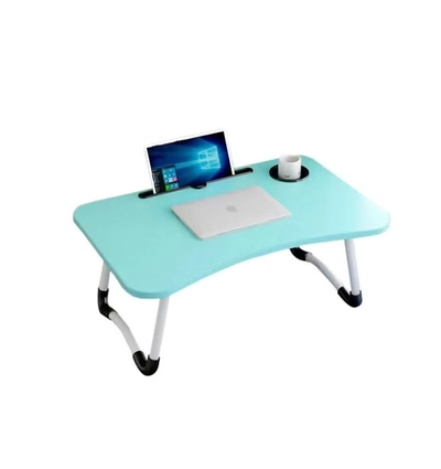 ORiTi Wooden Portable Table Blue-0