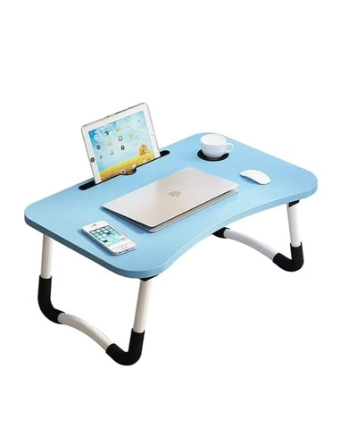 ORiTi Wooden Portable Table Blue-1
