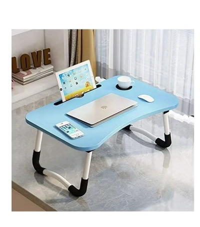 ORiTi Wooden Portable Table Blue-2