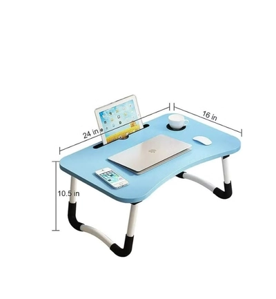 ORiTi Wooden Portable Table Blue-3