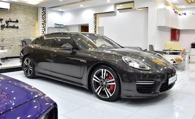 Porsche Panamera GTS ( 2014 Model ) in Brown Color GCC Specs-10