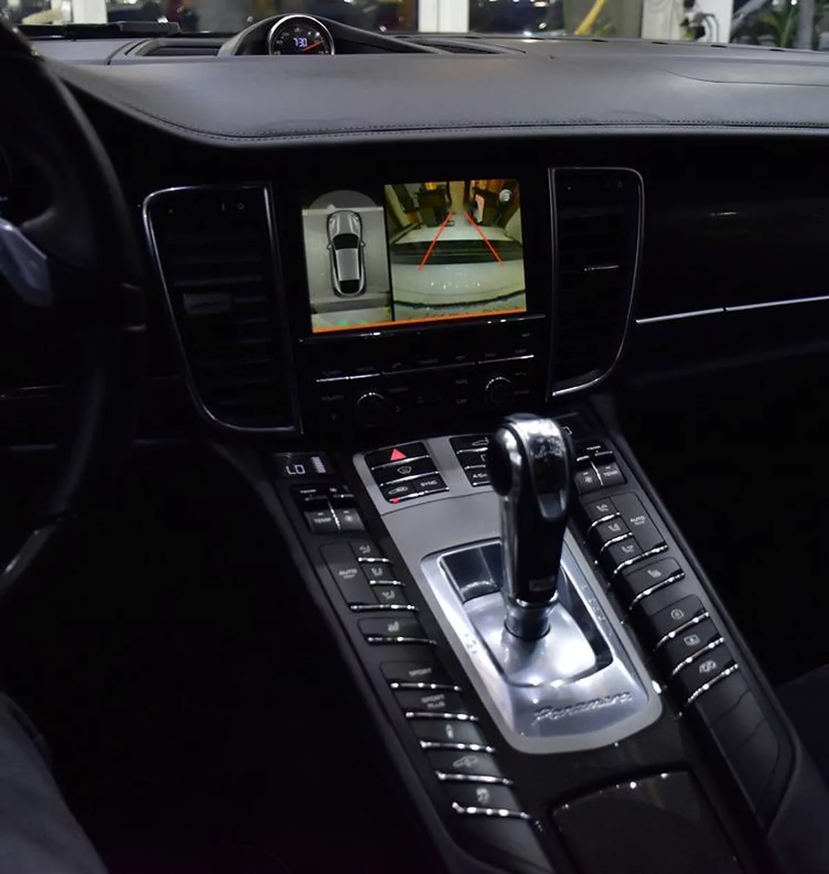 Porsche Panamera GTS ( 2014 Model ) in Brown Color GCC Specs-9-9