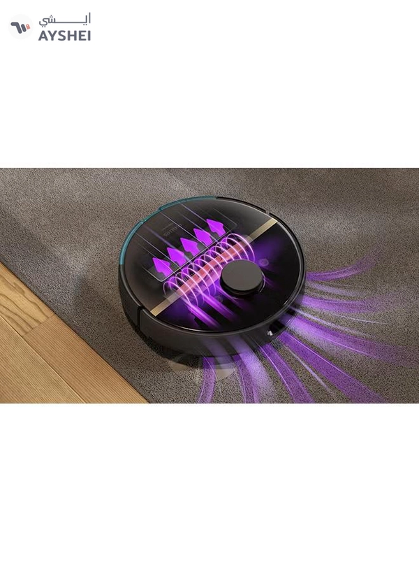 Philips HomeRun 7000 Series Aqua Vacuum and Mop Robot - Battery Operated 3 L 0 W XU7100/01 Deep Black/Gold