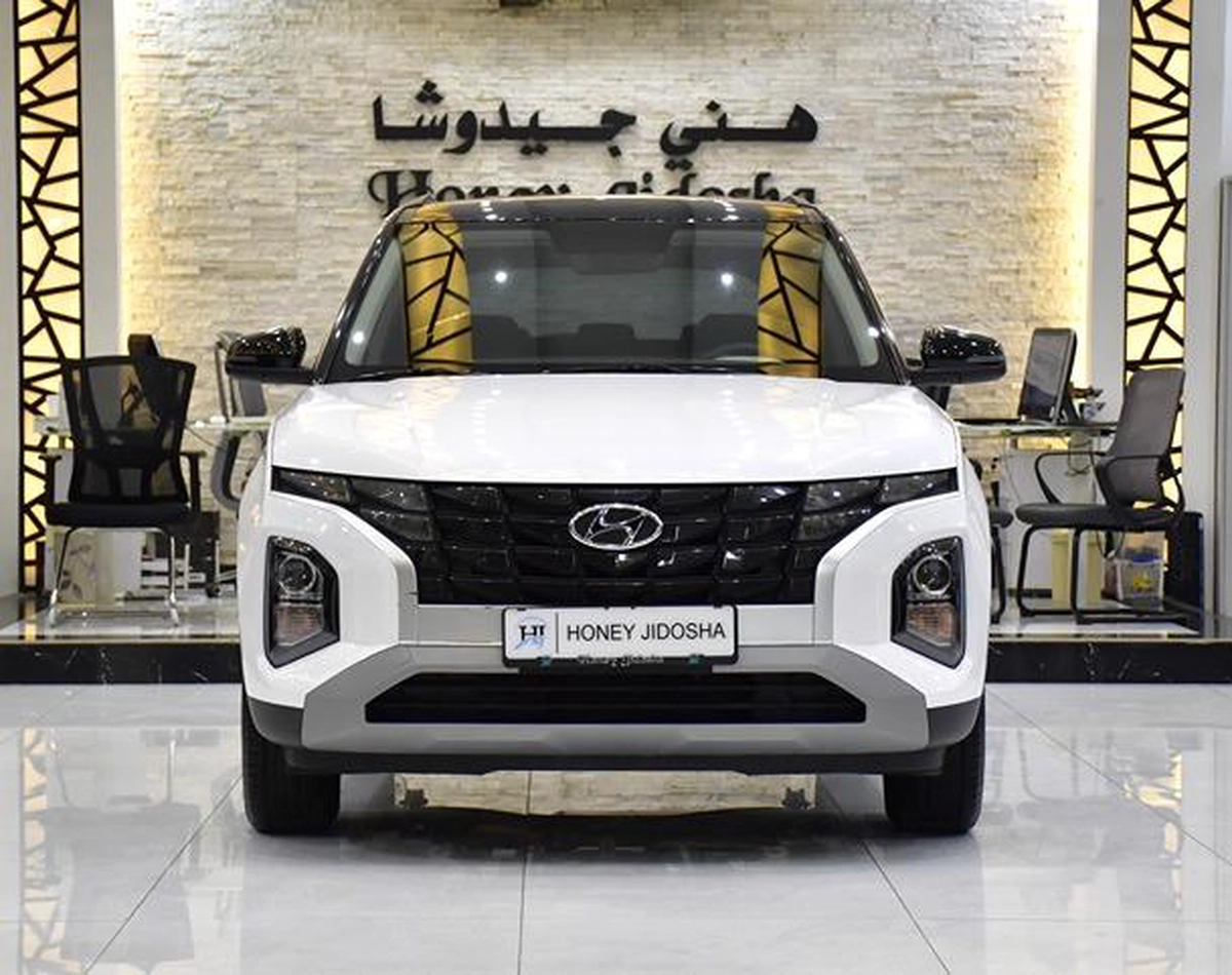 Hyundai Creta ( 2024 Model ) in White Color GCC Specs