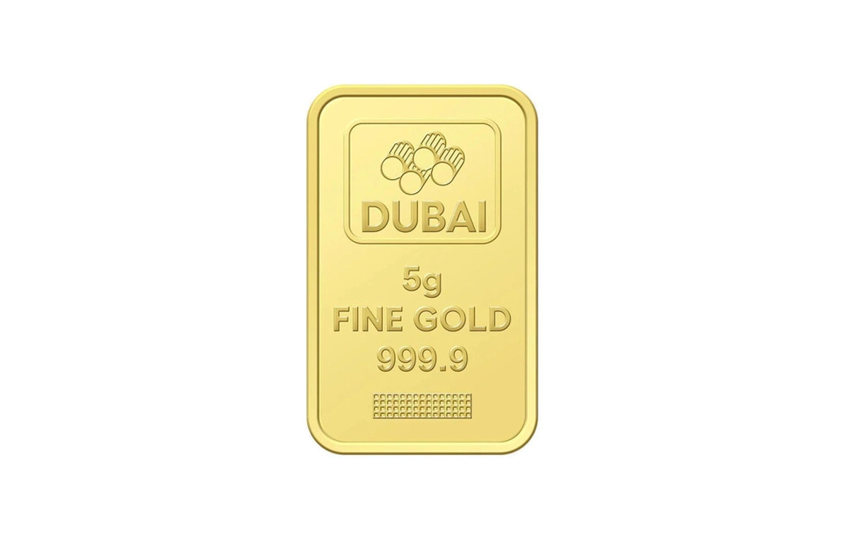 Dubai Gold 5 Grams Pure 999.9 Fine Gold Bar-2-2