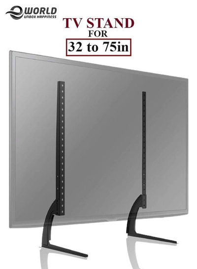 Universal TV Stand Height Adjustable Mount of 32 73 40 42 44 47 50 55 60 65 inch Plasma LCD LED Flat and Curved Screen TVs VESA 800mmx500mm-3