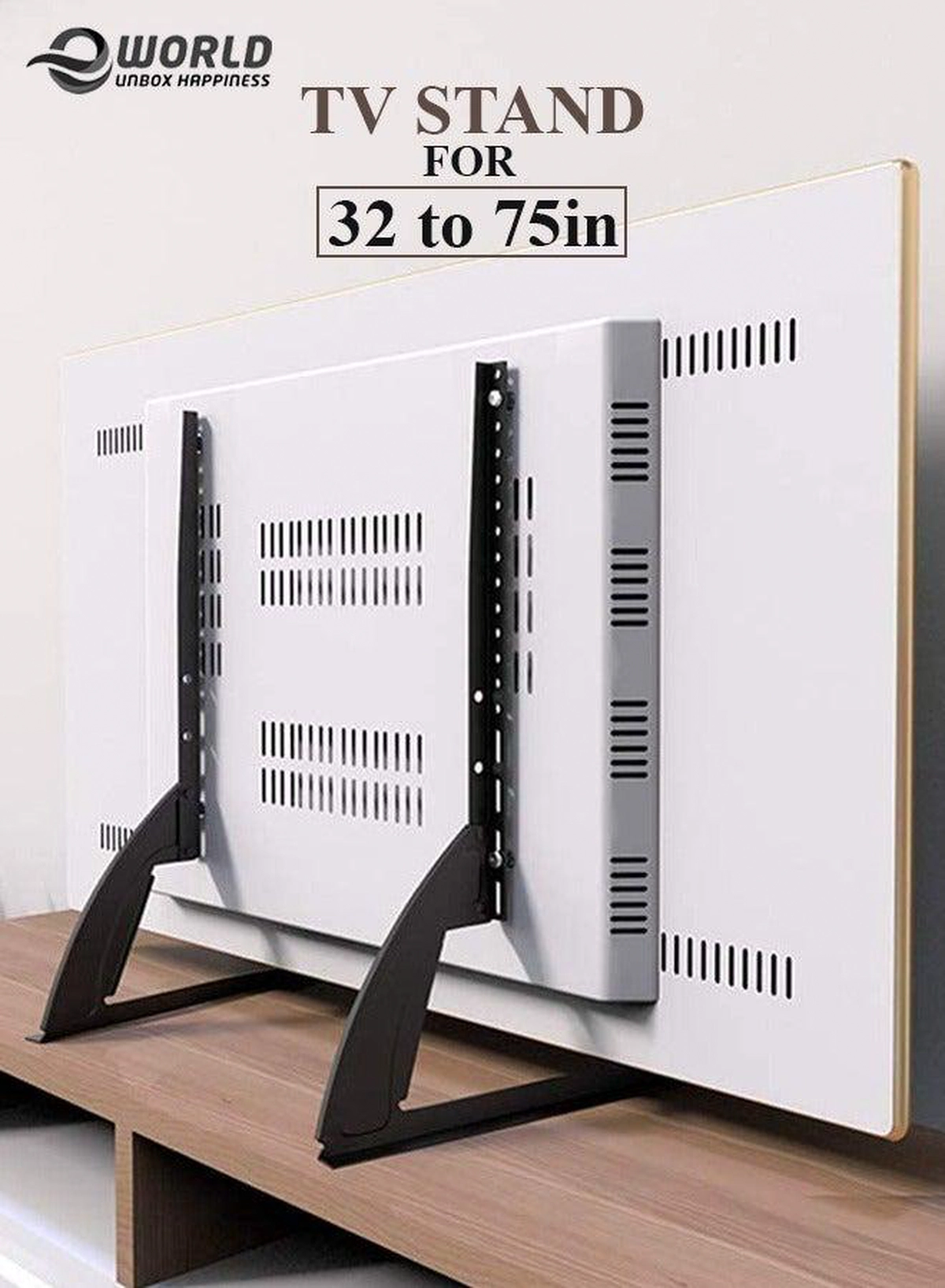 Universal TV Stand Height Adjustable Mount of 32 73 40 42 44 47 50 55 60 65 inch Plasma LCD LED Flat and Curved Screen TVs VESA 800mmx500mm-2-2