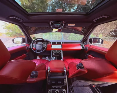 2017 Land Rover Range Rover Sport HSE Red Edition | GCC Specs صبغ وكالة استخدام مالك اول-4