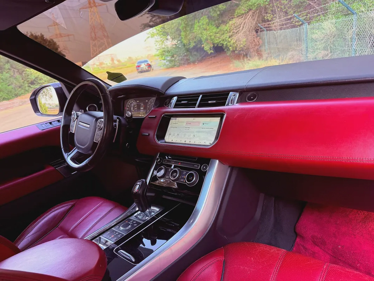 2017 Land Rover Range Rover Sport HSE Red Edition | GCC Specs صبغ وكالة استخدام مالك اول-3-3