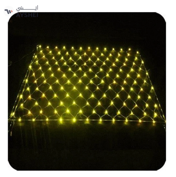 320LED 3MX3M DECORATIVE NET LIGHT-YELLOW