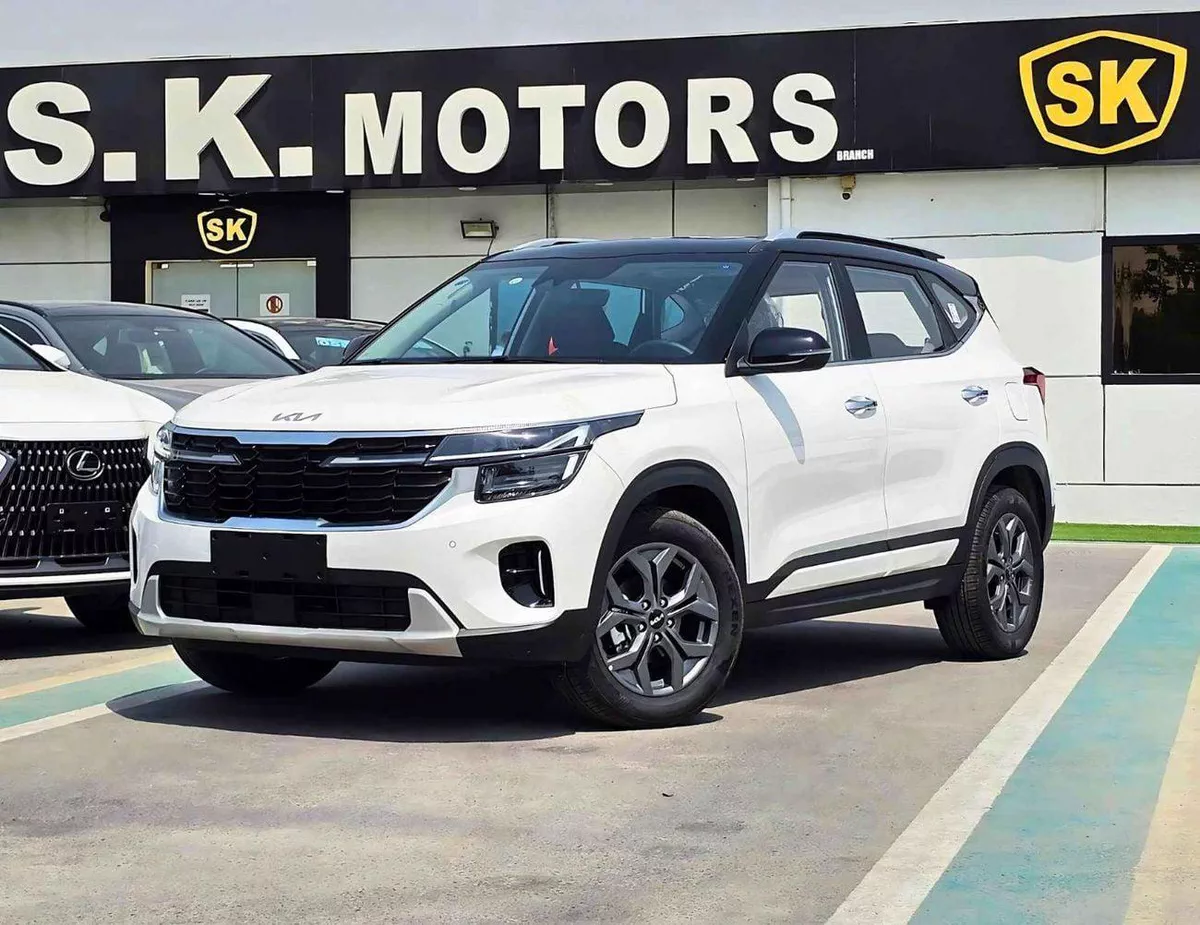 Kia Seltos CVT LUXURY/ DUAL TONE WITH BLACK ROOF / PANORAMIC ROOF/ 1.5L V4 PETROL CHINES SPECS (CODE#KSLL)