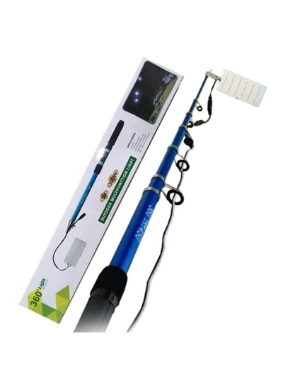 Conpex 500W Outdoor Multifunction LED Light Fishing Rod Camping Lamp 5M-0