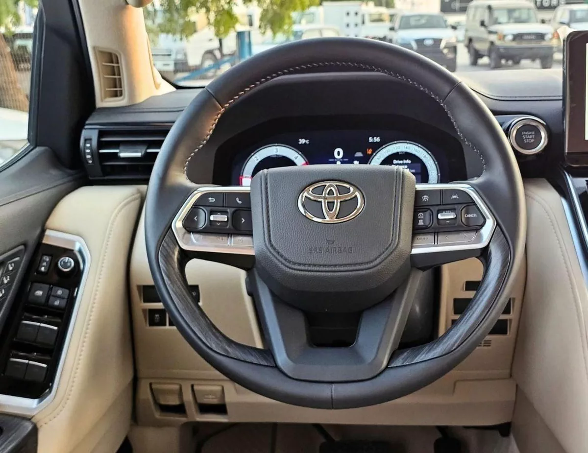 Toyota Land Cruiser VXR TWIN TURBO LC300 WITH AERO KIT || 3.5L PETROL V6 A/T 4WD | FULL OPTION (CODE # VXRSAA)-21-0