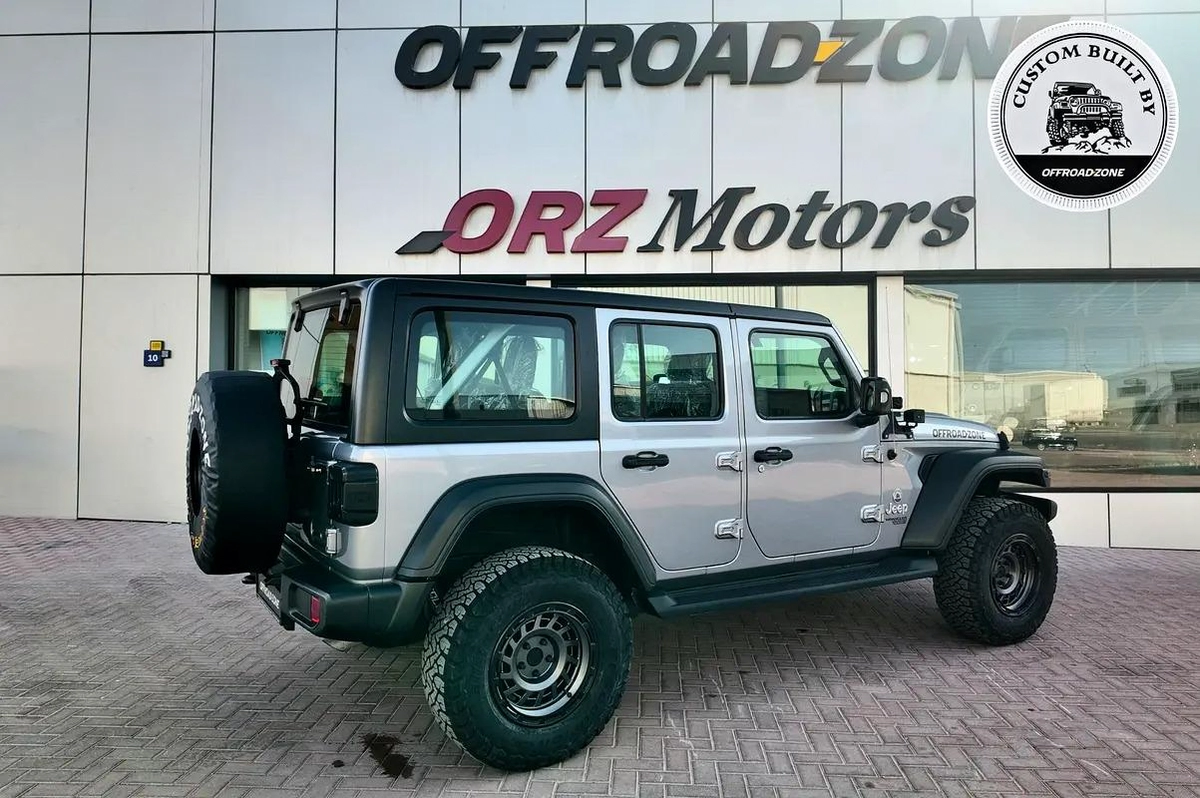 6 Mos ORZ Wty and 1 Yr ORZ SP | 2021 Jeep Wrangler 4DR Sport Silver | ORZ Custom Built-16-16
