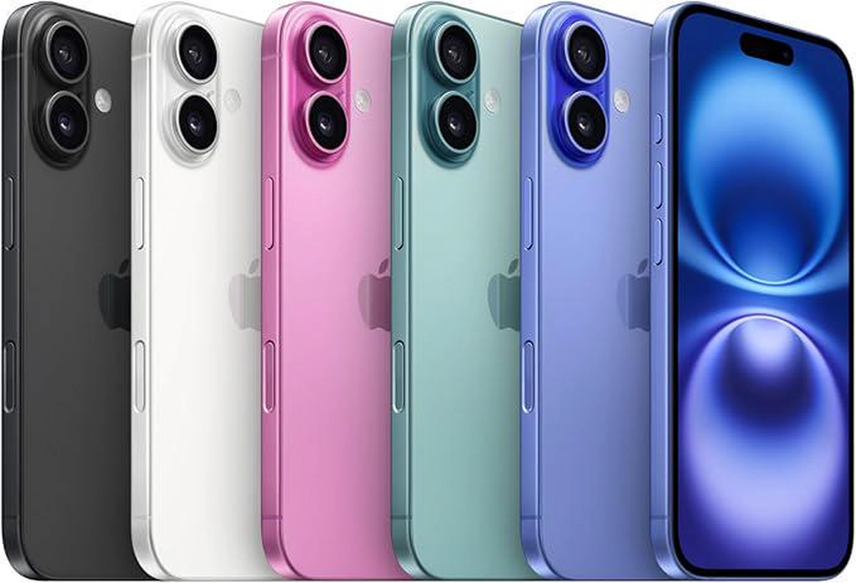 Apple iPhone 16 (128 GB) - Teal-4-4