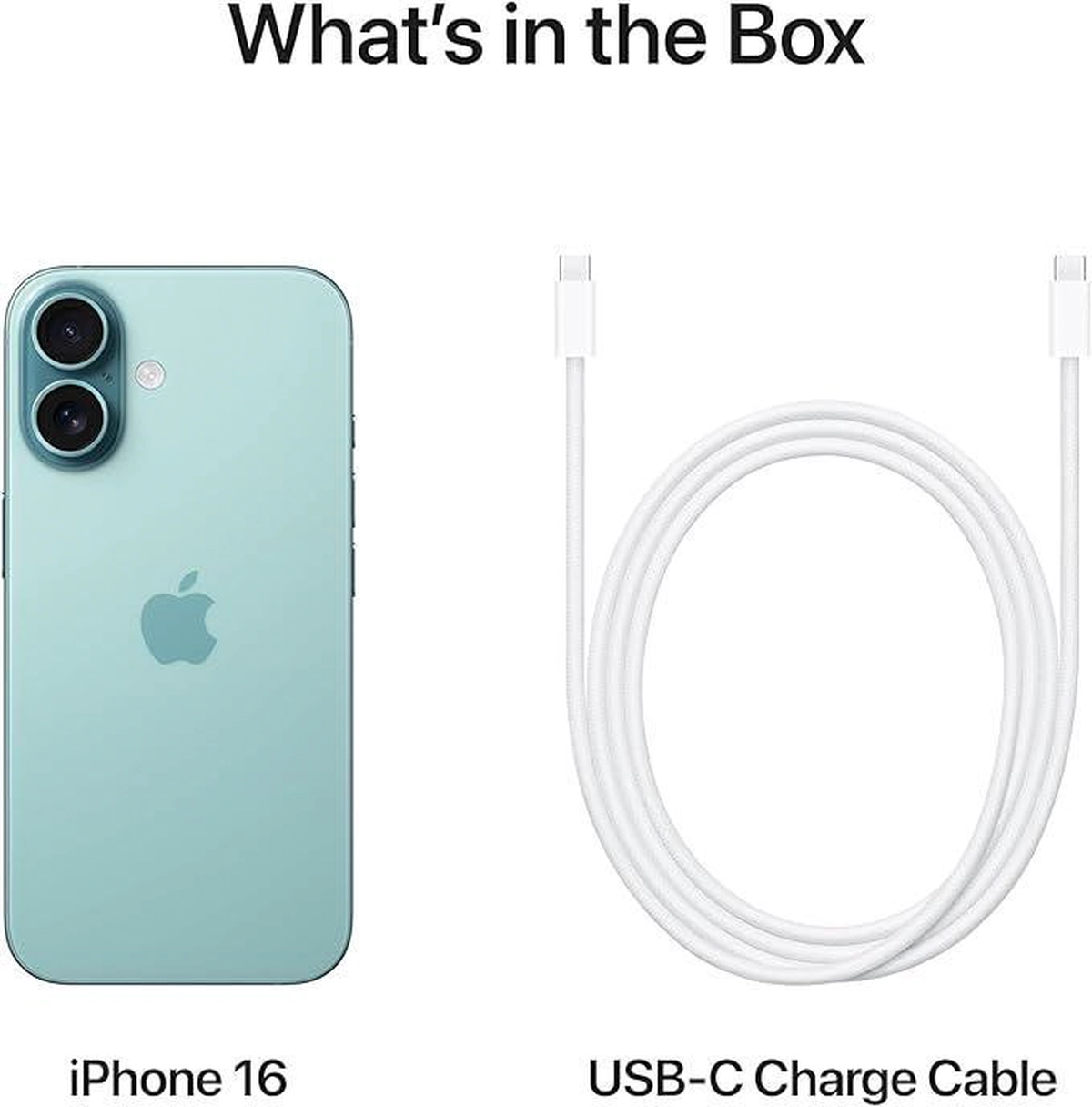 Apple iPhone 16 (128 GB) - Teal-3-3