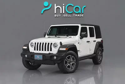 AED 2,299 P.M • 0% Downpayment • Jeep Wrangler Sport Unlimited • 1 Year Warranty-0