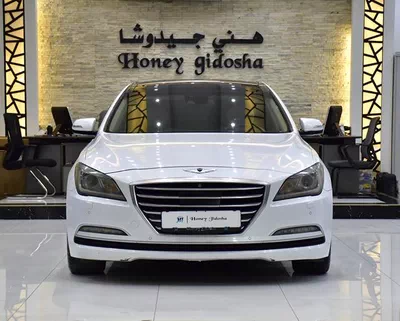 Hyundai Genesis 3.8 ( 2016 Model ) in White Color GCC Specs-0