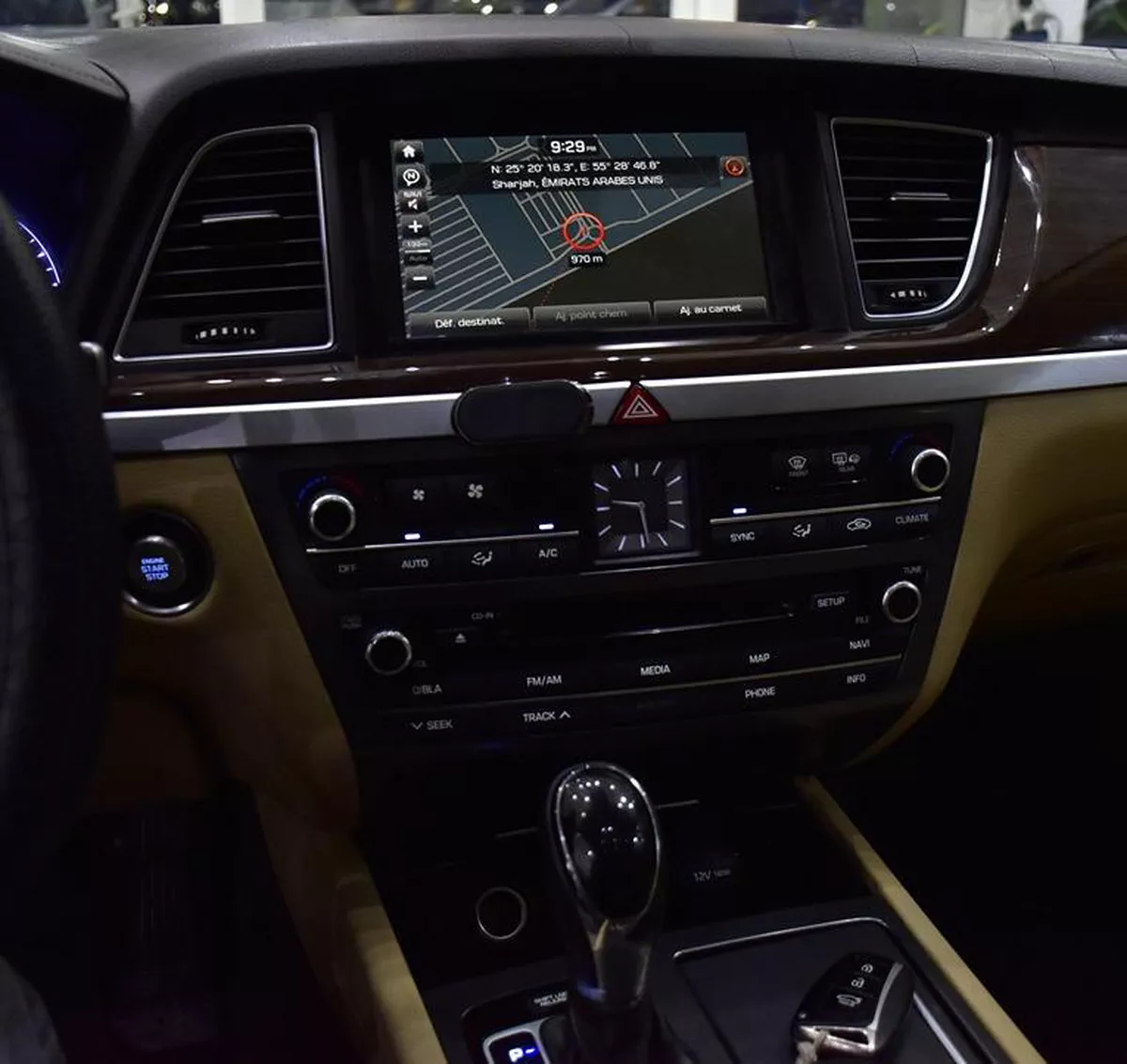 Hyundai Genesis 3.8 ( 2016 Model ) in White Color GCC Specs-8-8