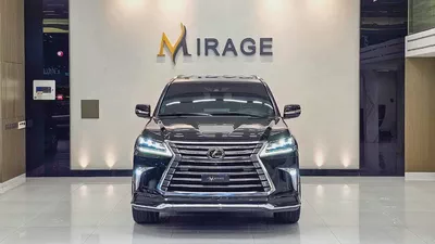 LEXUS - LX 570 - 25 EDITION -  2021 MODEL - GCC SPECS - 70,000 KM - BLACK / TAN-13