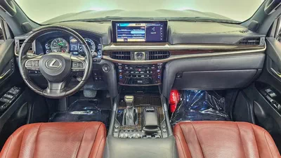 LEXUS - LX 570 - 25 EDITION -  2021 MODEL - GCC SPECS - 70,000 KM - BLACK / TAN-1