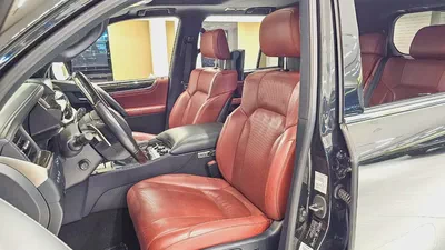 LEXUS - LX 570 - 25 EDITION -  2021 MODEL - GCC SPECS - 70,000 KM - BLACK / TAN-8