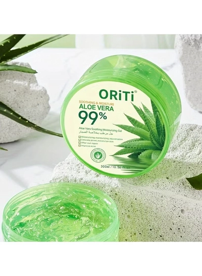 ORiTi 2 PCS Aloe Vera Soothing Moisturizing Gel Clear 300ml-1