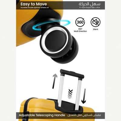 Para John Beta Series Set of 2 Luggage-1