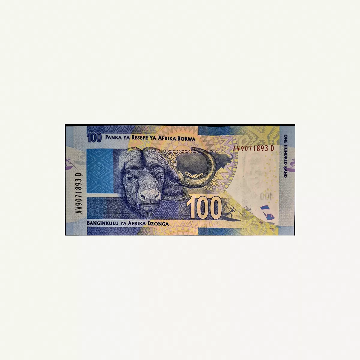 SOUTH AFRICA 100 RAND BANKNOTE 2015-1-1