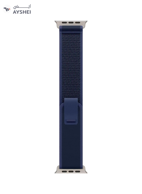 Apple Watch Ultra 2 (2024) GPS + Cellular 49mm Natural Titanium Case With Blue Trail Loop - S/M