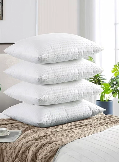 REGAL IN HOUSE Set of 4-Pieces of Hotel Pillows, for Back, Neck, and Shoulder Support-0