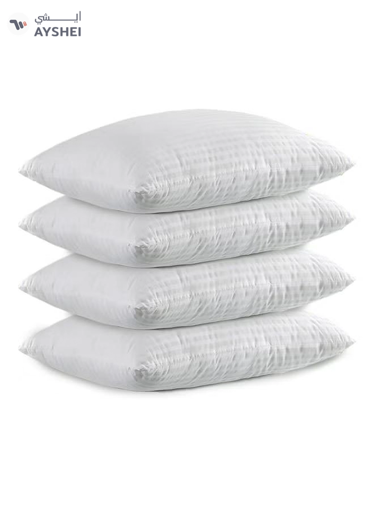 REGAL IN HOUSE Set of 4-Pieces of Hotel Pillows, for Back, Neck, and Shoulder Support-6-6