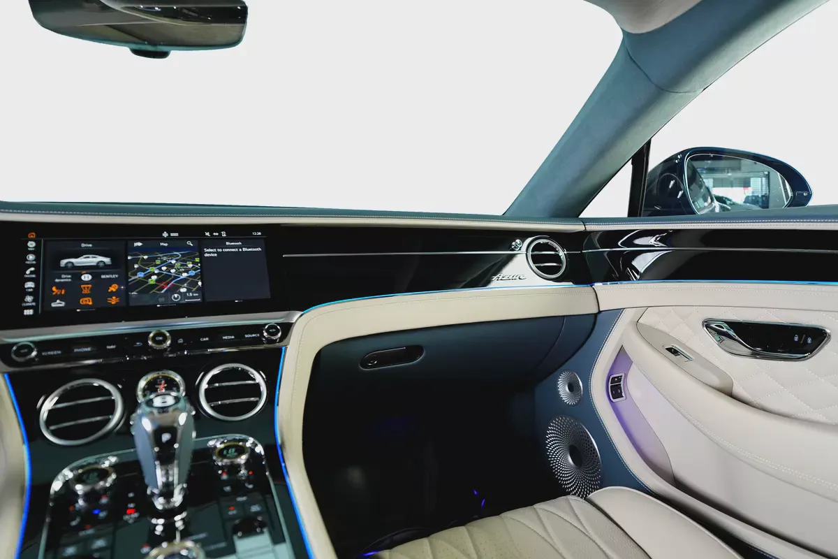 Bentley Continental GT AZURE-GCC-Exclusive Bespoke-Al Habtoor Warranty Service Contract-Low Mil-10-10