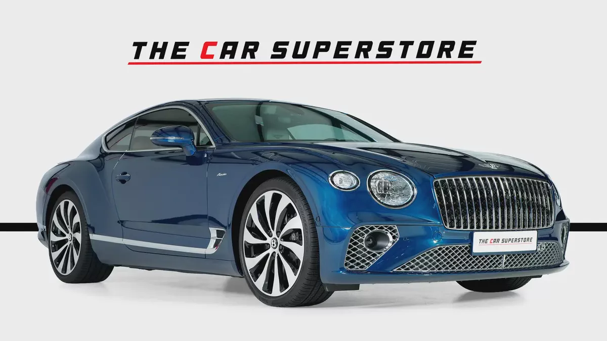 Bentley Continental GT AZURE-GCC-Exclusive Bespoke-Al Habtoor Warranty Service Contract-Low Mil-1-1