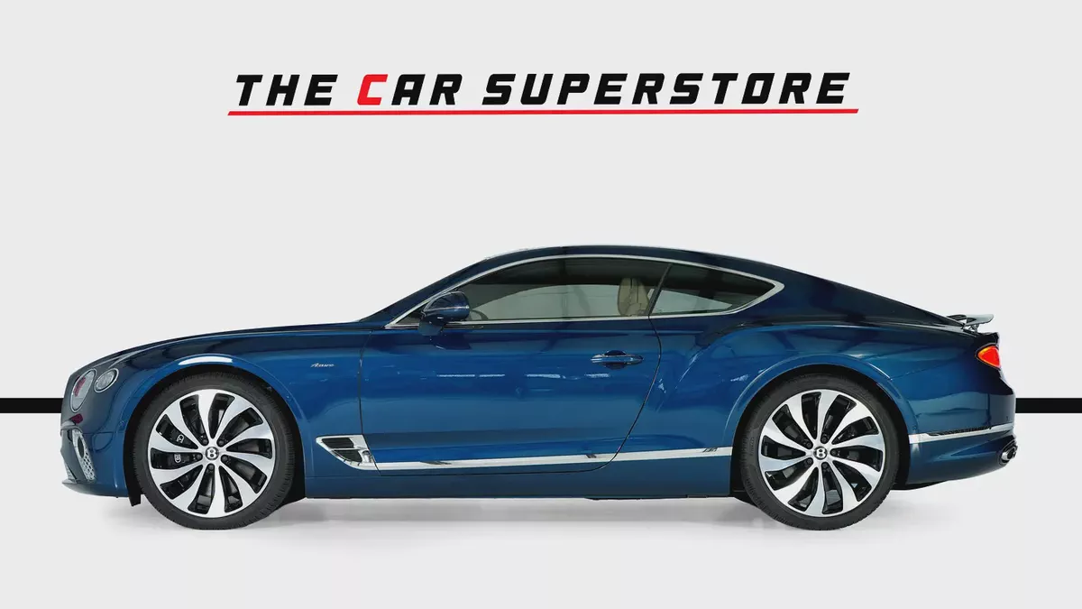 Bentley Continental GT AZURE-GCC-Exclusive Bespoke-Al Habtoor Warranty Service Contract-Low Mil-4-4