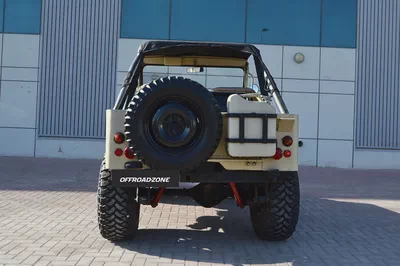 CLASSIC 1979 JEEP WRANGLER WILLYS EDITION - BEIGE-3