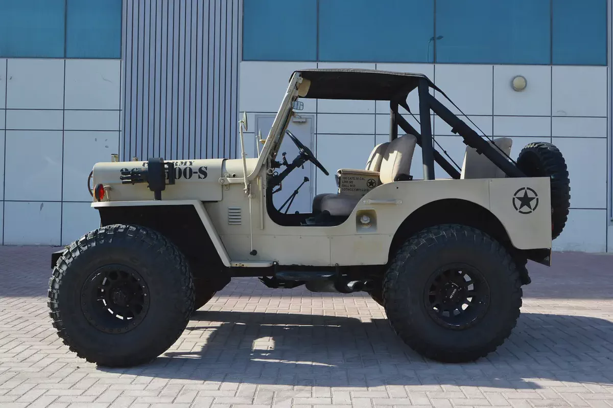 CLASSIC 1979 JEEP WRANGLER WILLYS EDITION - BEIGE-1-1