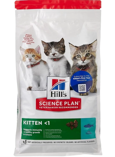 Hills Science Plan Kitten Food with Tuna - 1.5Kg-0