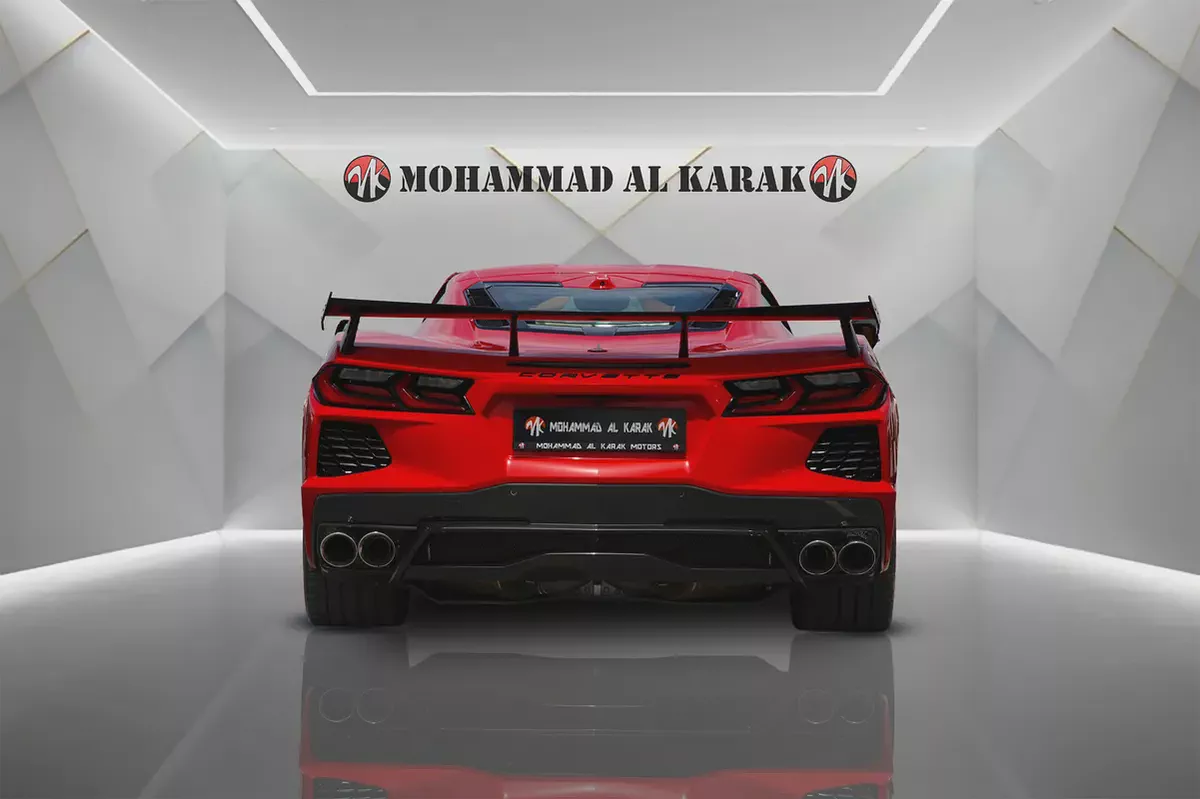 CHEVROLET CORVETTE STINGRAY 3LT - 2021 - GCC - CARBON EDITION - FULLY LOADED - AMAZING CONDITION-3-3
