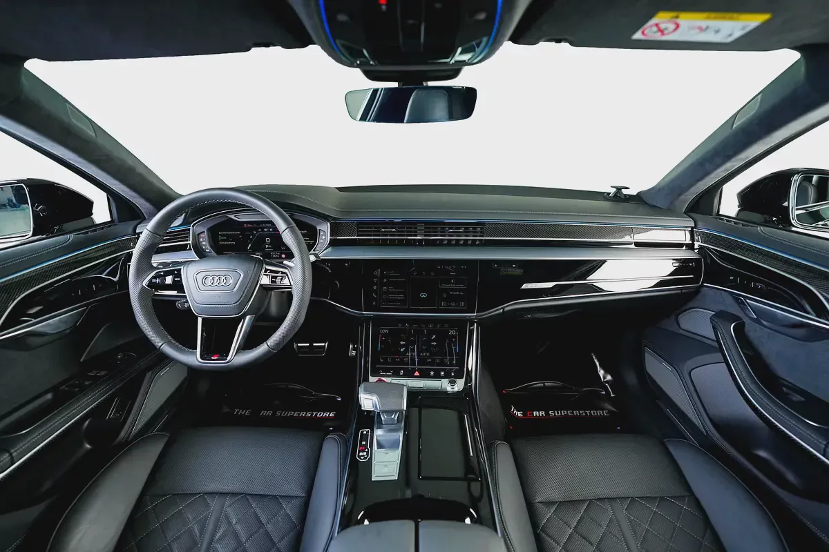 Audi S8-Black On Black-Ultra Exclusive Luxury Limousine-Bespoke Order-9-9