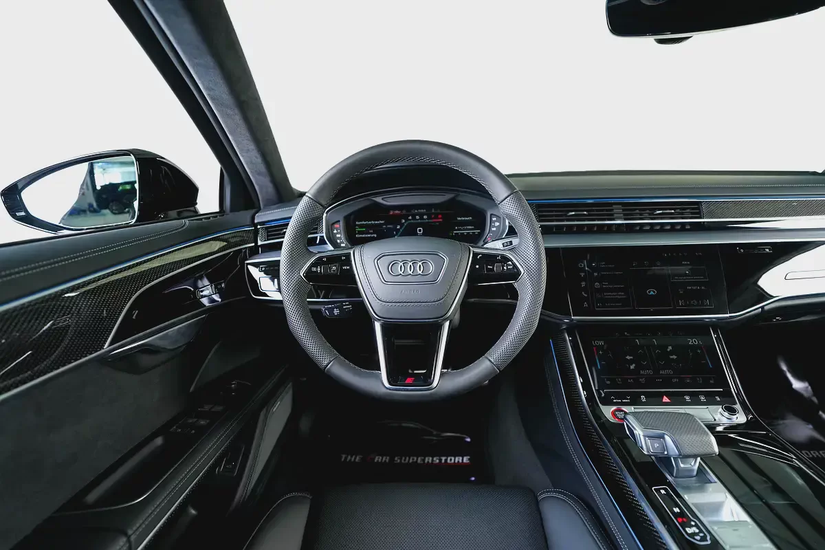 Audi S8-Black On Black-Ultra Exclusive Luxury Limousine-Bespoke Order-14-14