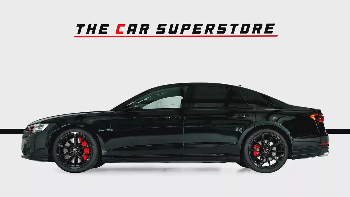 Audi S8-Black On Black-Ultra Exclusive Luxury Limousine-Bespoke Order-4-4